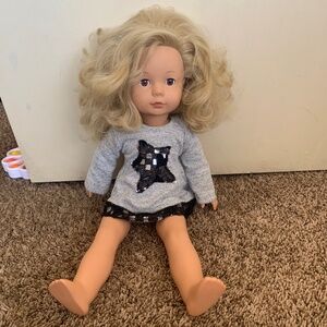 Pottery Barn Kids Gotz Doll 18" No Outfit